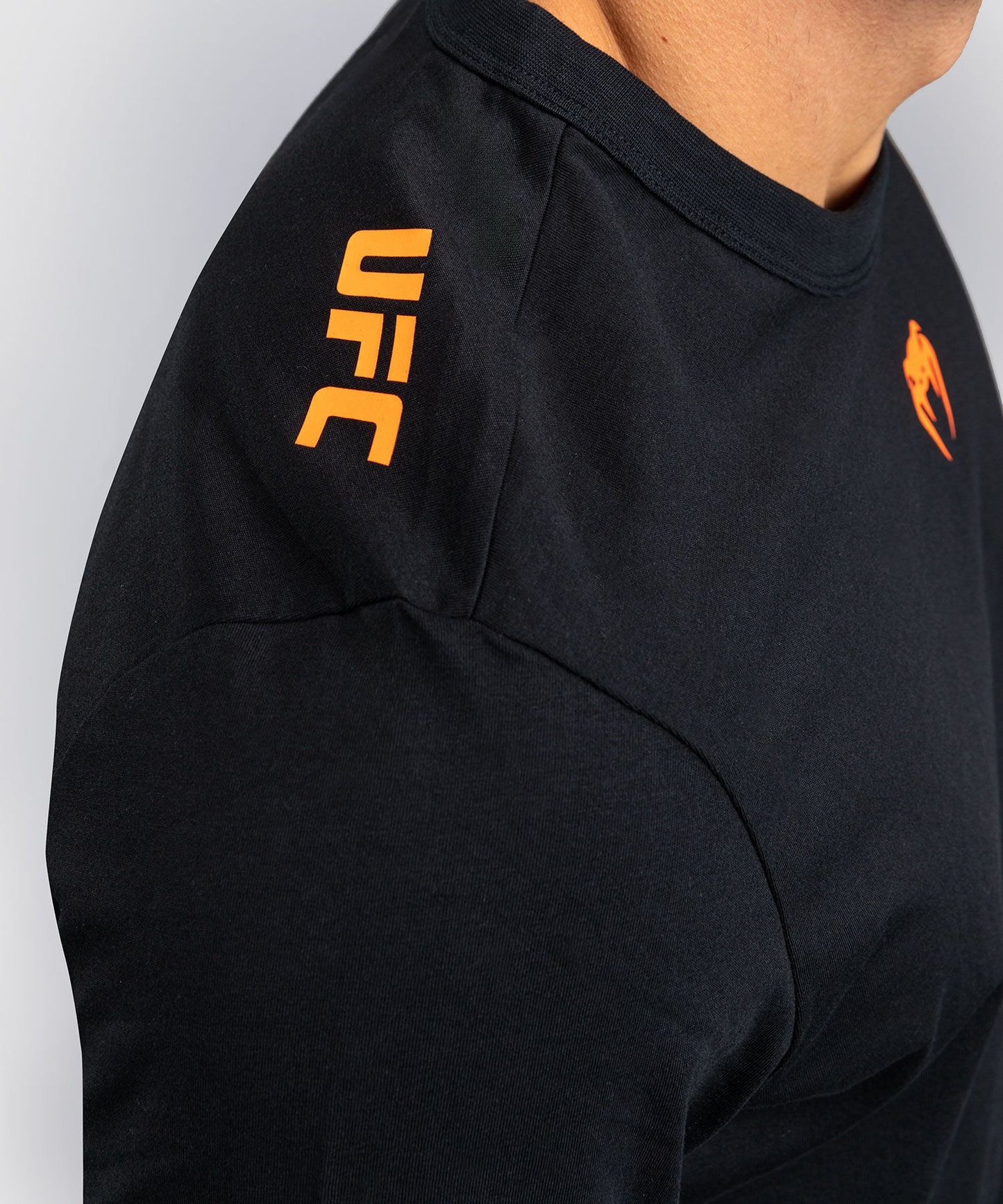 Venum UFC Zenith Authentic Fight Week Men's Black Short Sleeve T-Shirt - The Fight Club