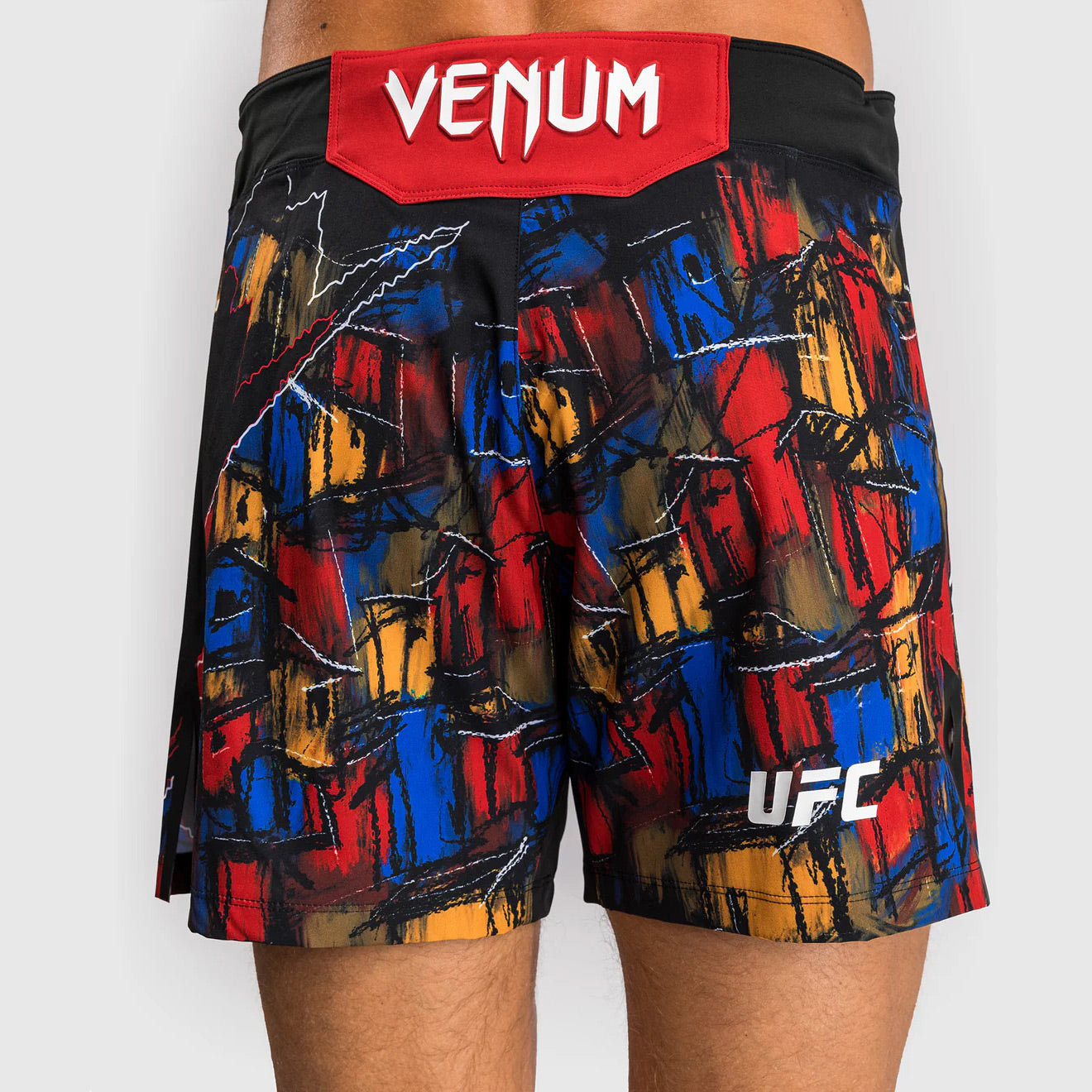 Venum UFC Unrivaled Charles Oliveira Fight Shorts Red - The Fight Club