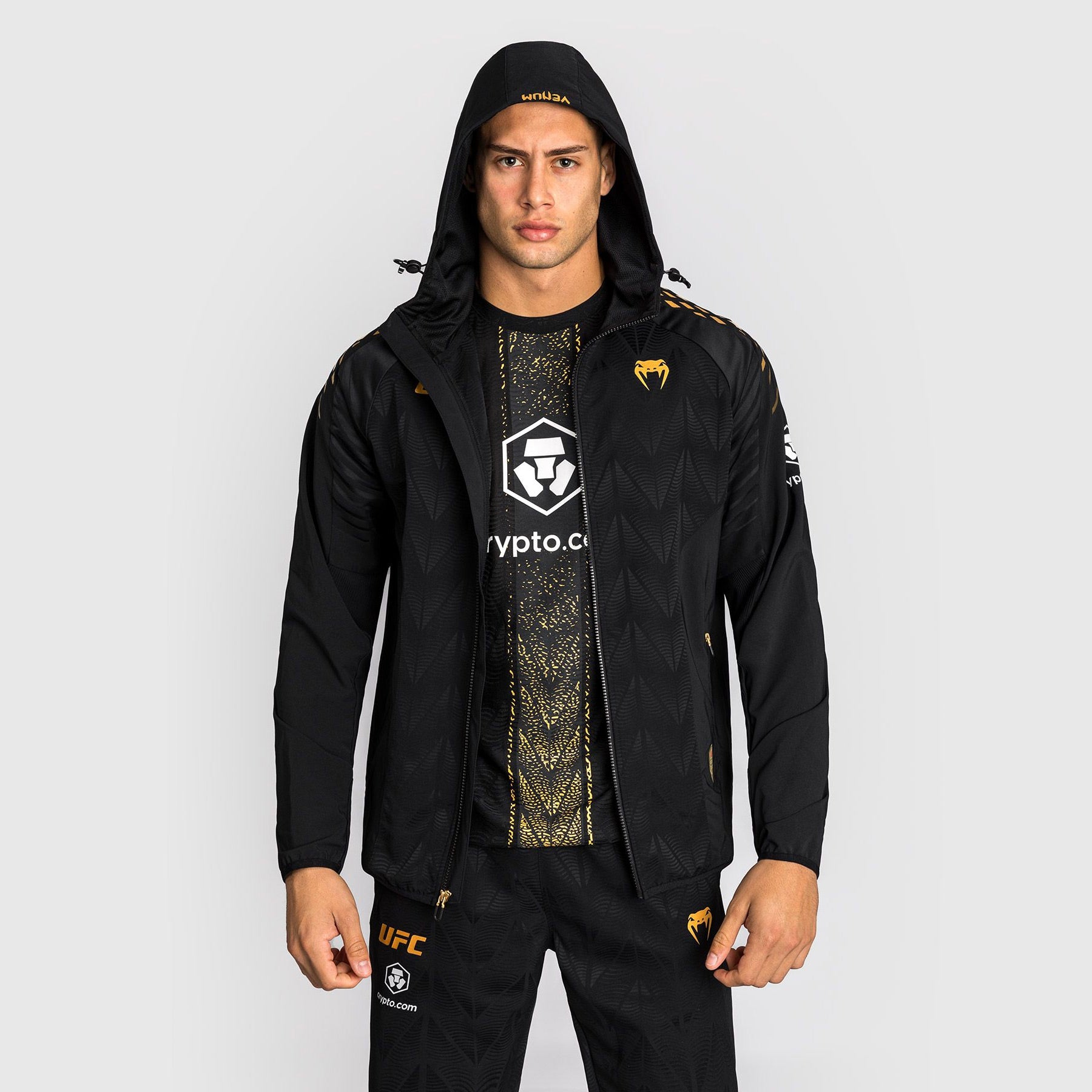 Venum Men's UFC Zenith Champion Authentic Fight Night Walkout Hoodie - The Fight Club