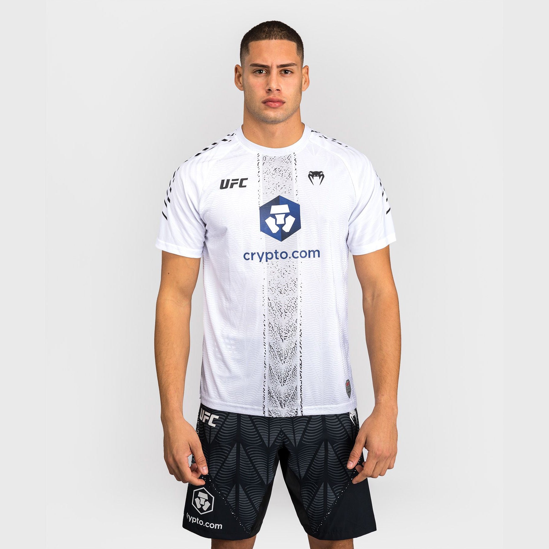 Venum Men's UFC Zenith White Authentic Fight Night Walkout Jersey - The Fight Club