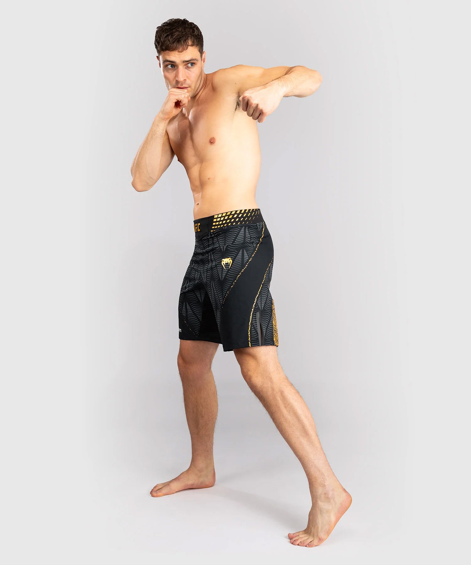 Venum Men's UFC Zenith Champion Authentic Fight Night Long Fit Fight Shorts - The Fight Club