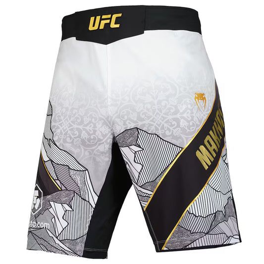 Venum UFC Unrivaled Islam Makhachev Men's Fight Shorts - White/Black