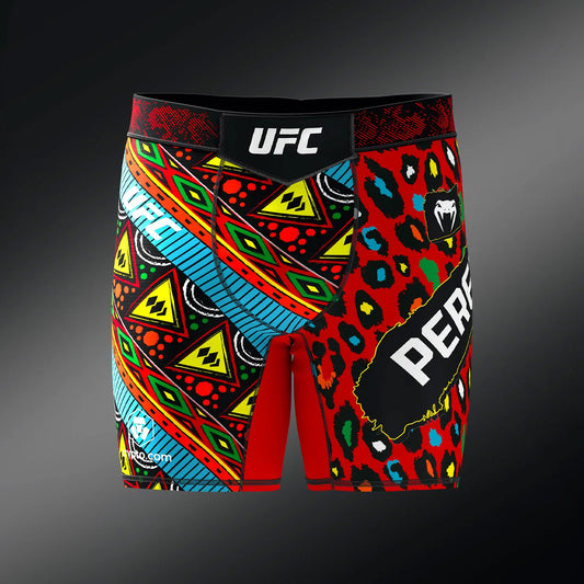 Venum UFC Unrivaled Alex Pereira 2.0 Vale Tudo Shorts Red - The Fight Club