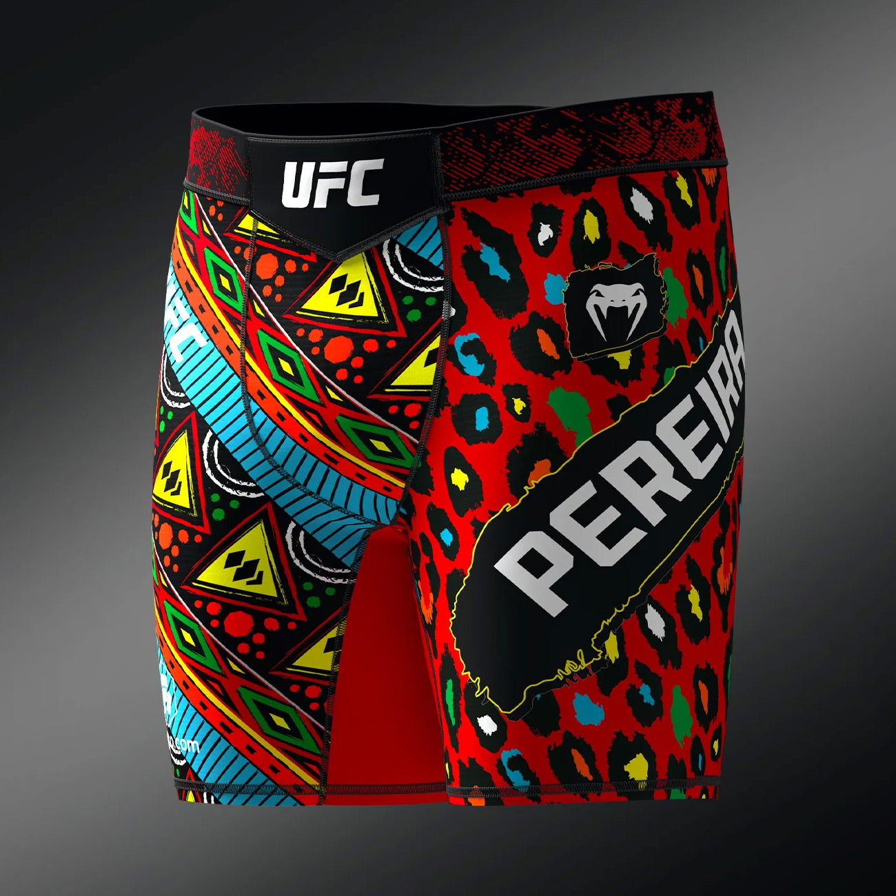 Venum UFC Unrivaled Alex Pereira 2.0 Vale Tudo Shorts Red - The Fight Club
