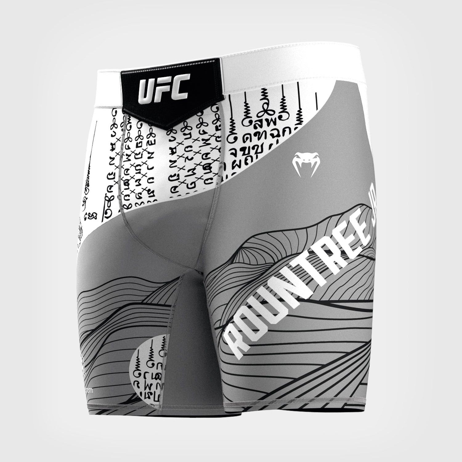 Venum UFC Unrivaled Khalil Rountree Jr. Vale Tudo Shorts Grey - The Fight Club