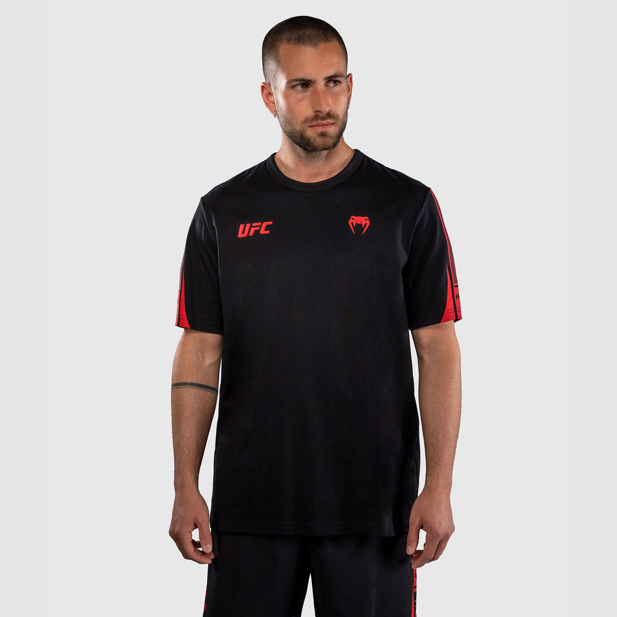 Venum UFC Unity Fight Week T-Shirt Black/Red - The Fight Club