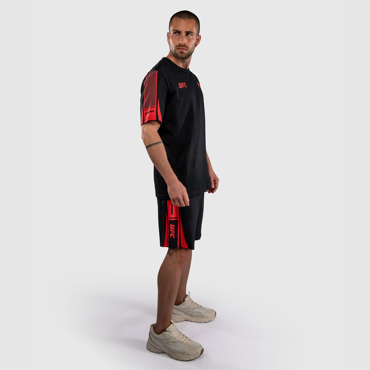 Venum UFC Unity Fight Week T-Shirt Black/Red - The Fight Club
