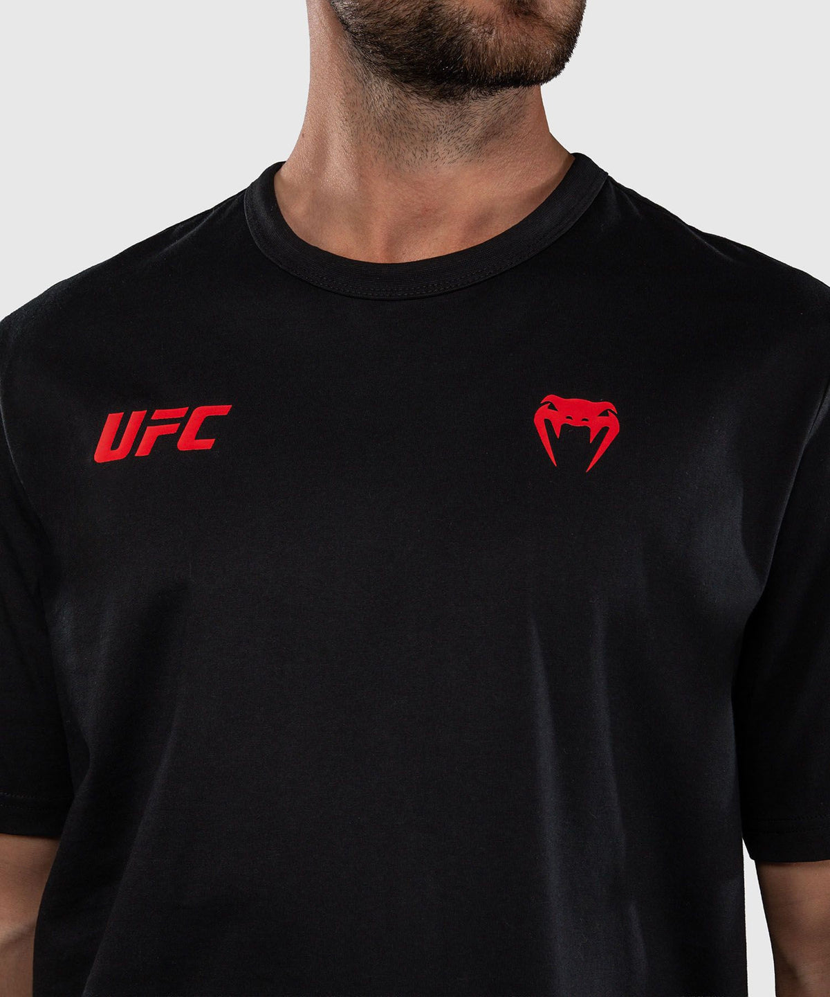 Venum UFC Unity Fight Week T-Shirt Black/Red - The Fight Club