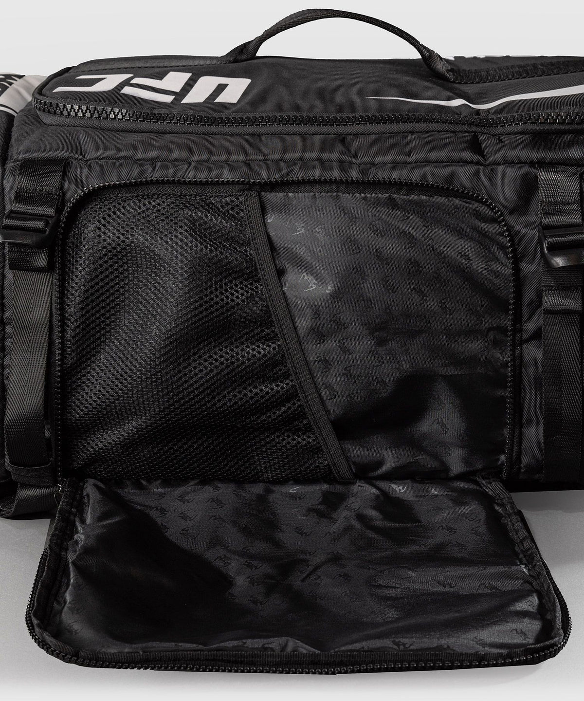 Venum UFC Unity Authentic Fight Week Gear Bag Black/White - The Fight Club
