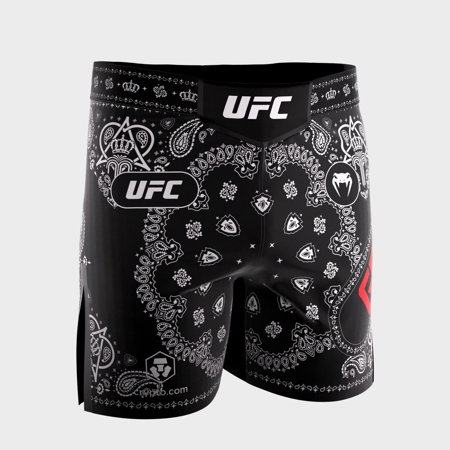 Venum UFC Unrivaled King Green Short Fit Fight Shorts Black - The Fight Club