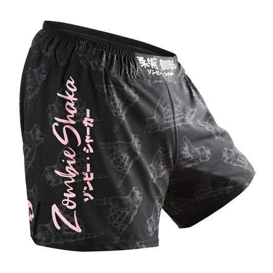 Budo Zombie Shaka 5 inch Ultra Light Fight Shorts - The Fight Club