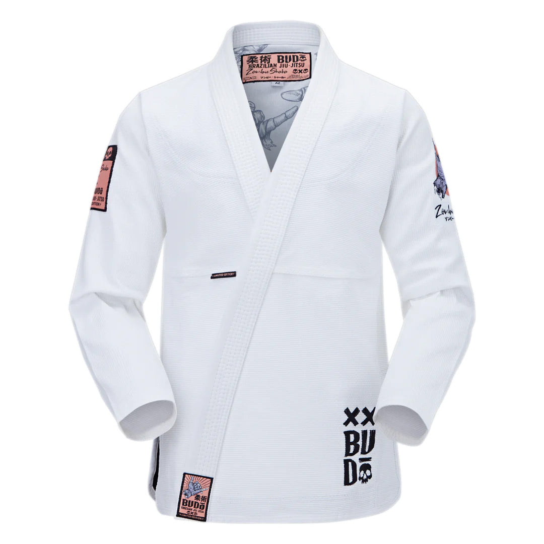 Budo Zombie Shaka Gi White - The Fight Club