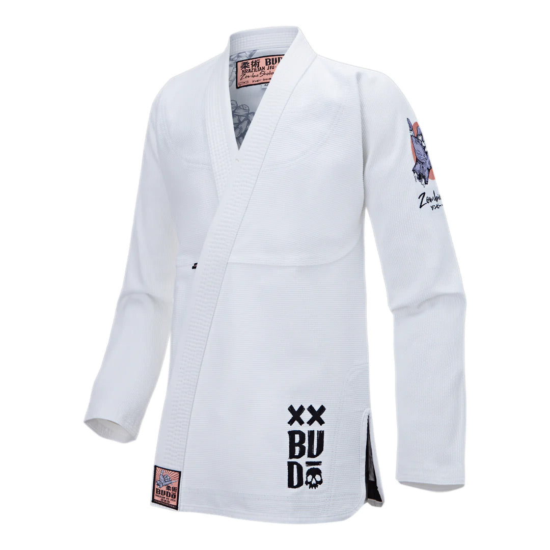 Budo Zombie Shaka Gi White - The Fight Club