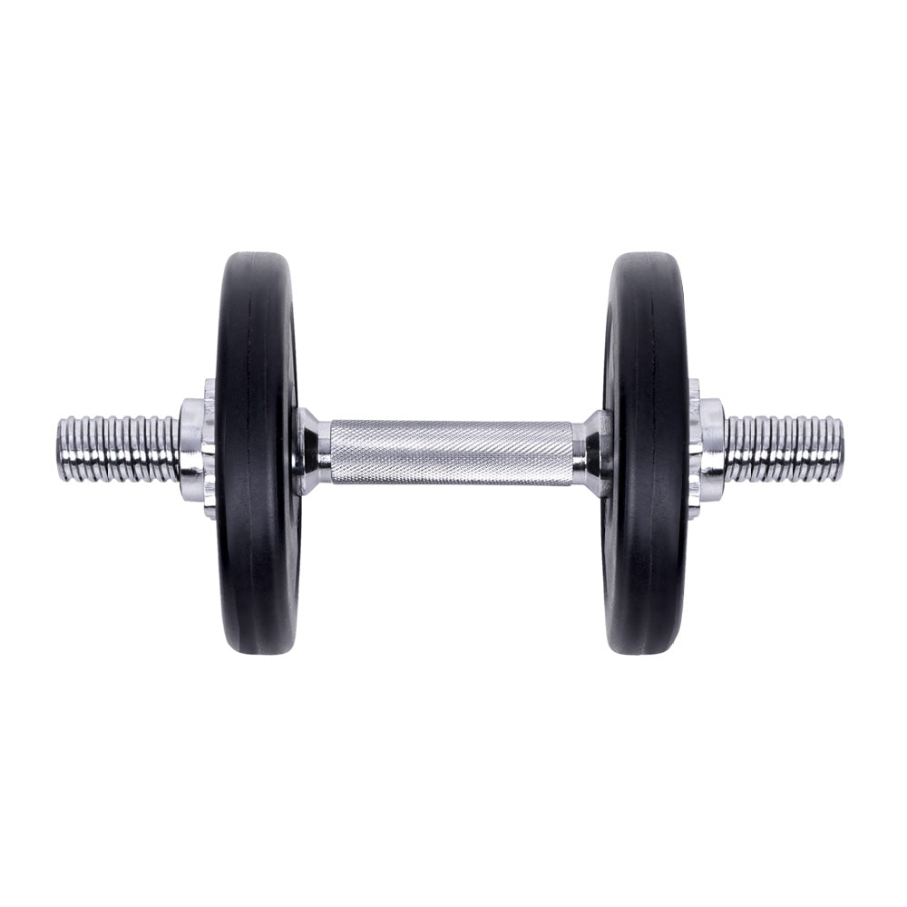 10KG Dumbbells Dumbbell Set Weight Training Plates Home Gym Fitness Exercise - The Fight Club