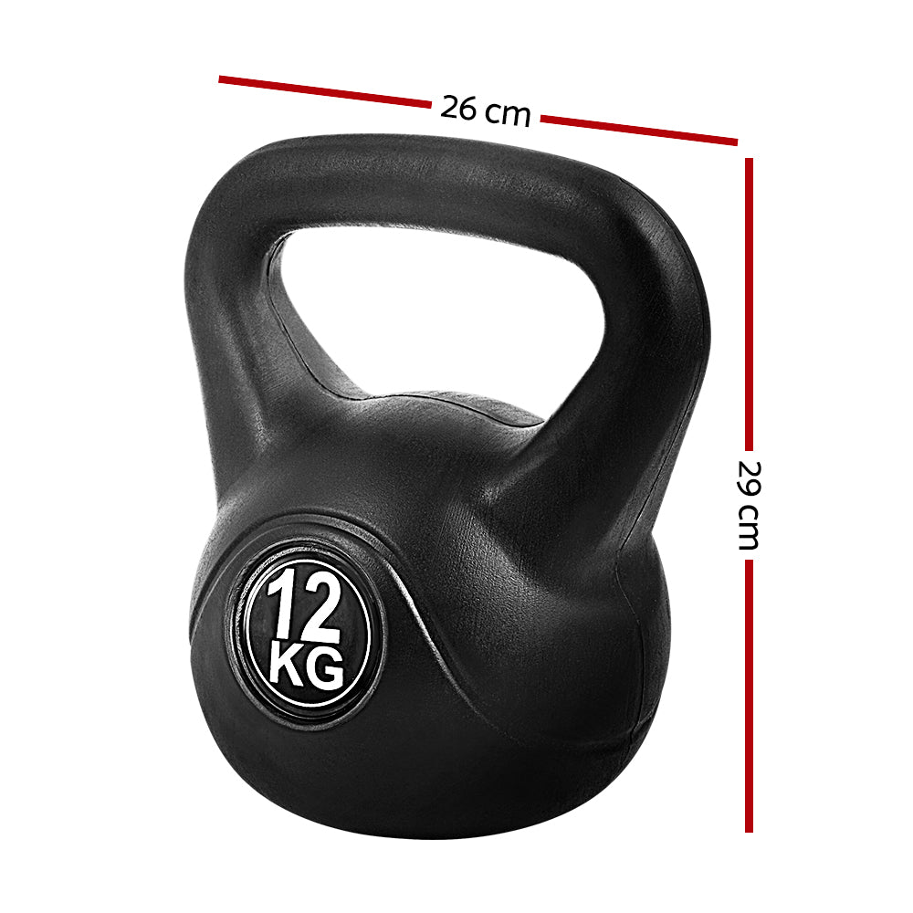 12kg Kettlebell Kettlebells Kettle Bell Bells Kit Weight Fitness Exercise - The Fight Club