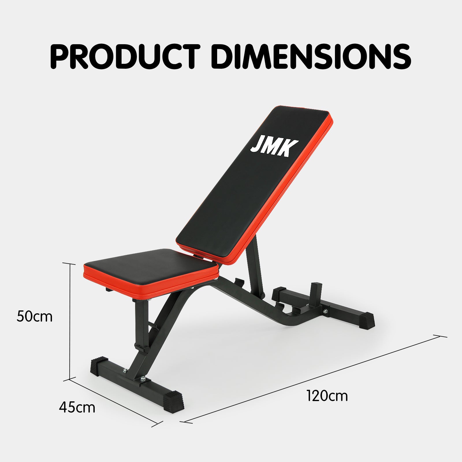 Powertrain Adjustable Incline Decline Home Gym Bench - The Fight Club