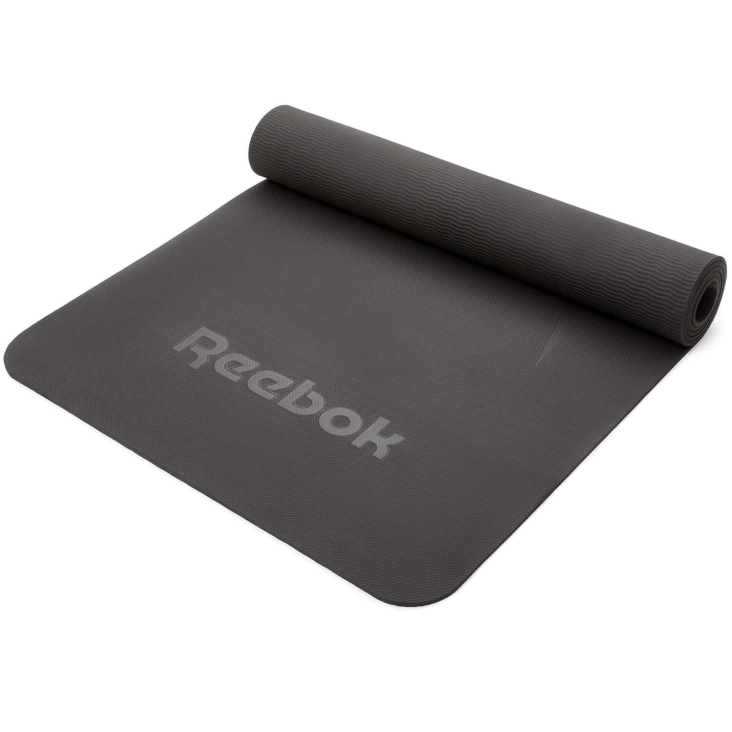 Reebok Yoga Mat 1.76m*0.61m*5mm in Black - The Fight Club