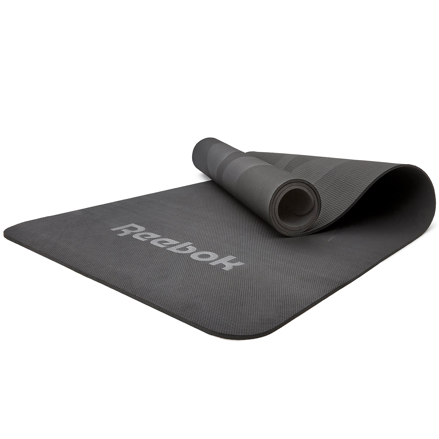 Reebok Yoga Mat 1.76m*0.61m*5mm in Black - The Fight Club