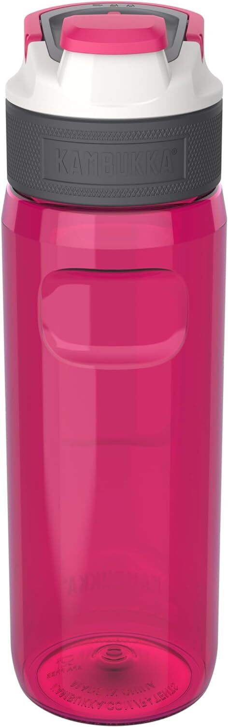 Kambukka Water Bottle Sport Drink Elton 3 in 1 Snapclean Tumbler 750ml- Lipstick - The Fight Club