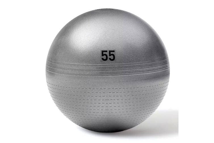 Adidas Gym Ball with Pump Exercise Yoga Fitness Pilates Birthing Training 55cm - The Fight Club