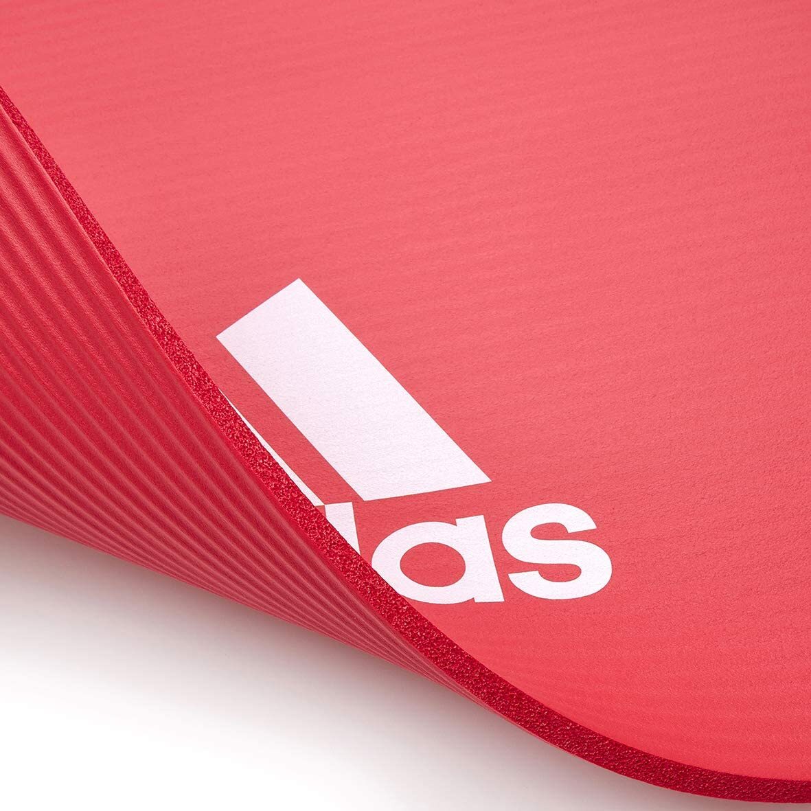 Adidas Fitness Mat 7mm Exercise Training Floor Gym Yoga Judo Pilates  - Red - The Fight Club