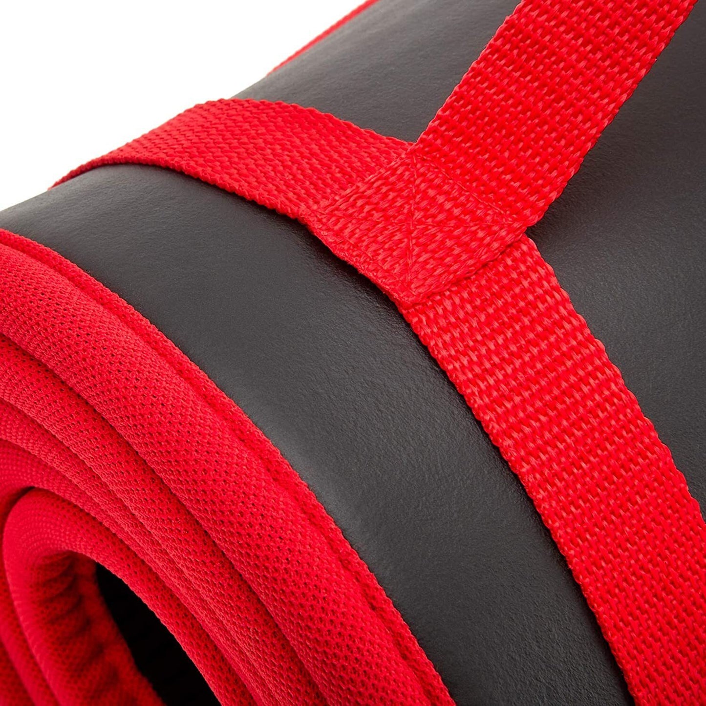 Adidas Training 10mm Exercise Floor Mat Gym Thick Yoga Fitness Judo Pilates - Black/Red - The Fight Club