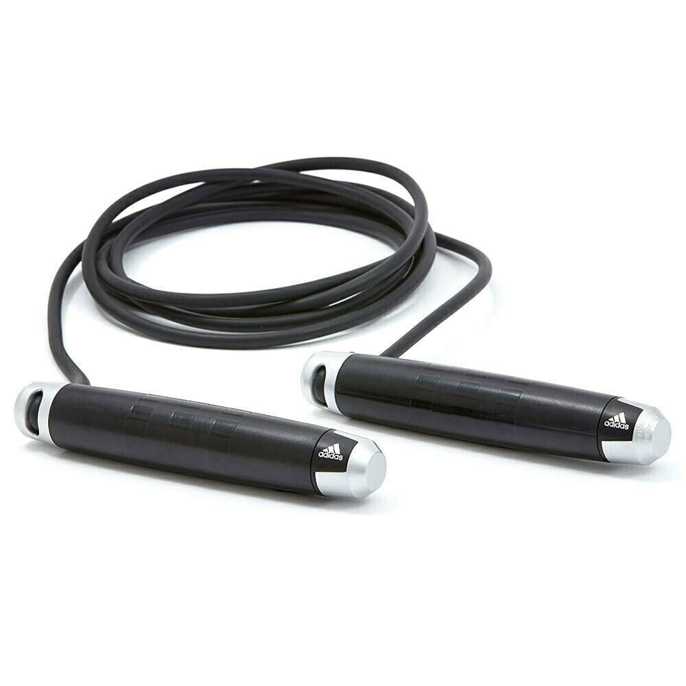 Adidas 3m Skipping Rope Boxing Jump Jumping Game Speed Fitness Training - Black - The Fight Club