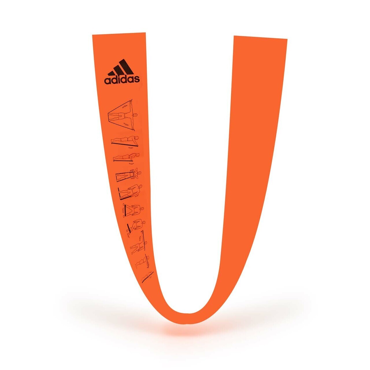 Adidas Training Bands Resistance Rally Training Workout Strap - 2x Blue&Orange - The Fight Club