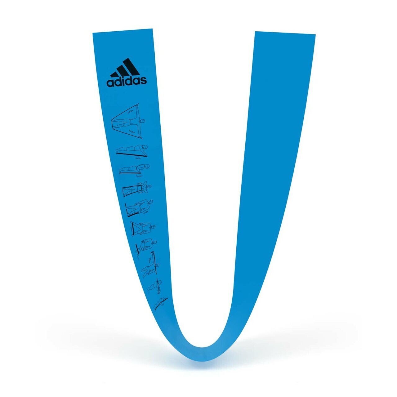 Adidas Training Bands Resistance Rally Training Workout Strap - 2x Blue&Orange - The Fight Club