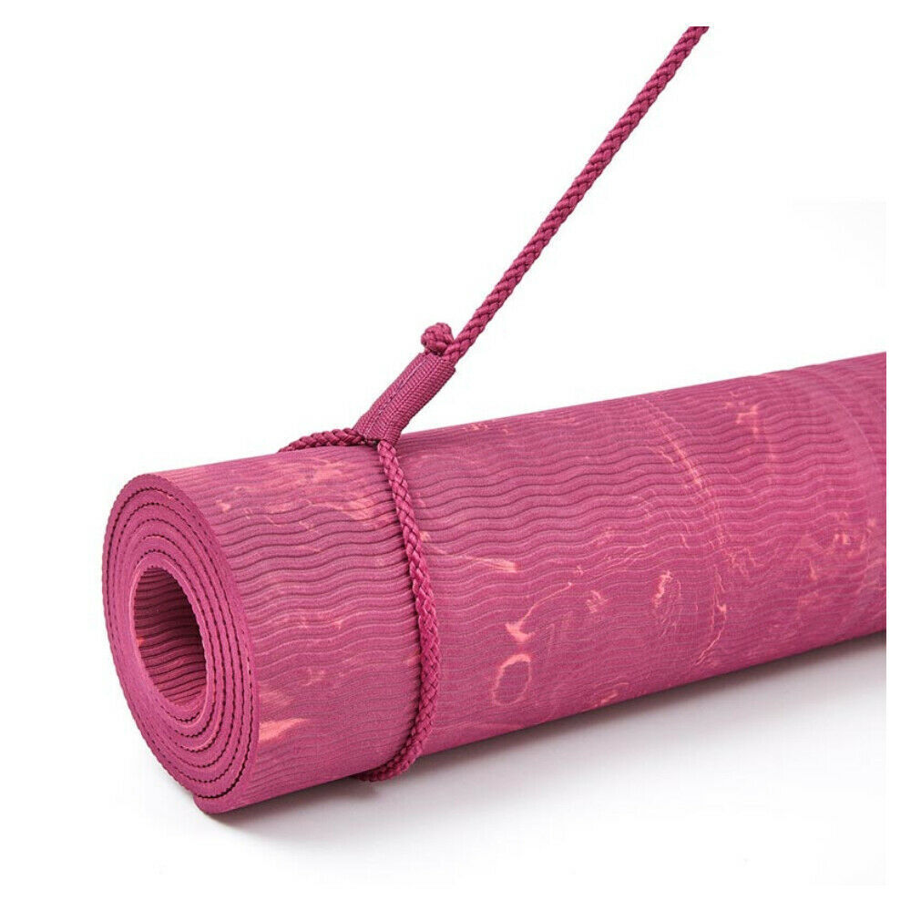 Adidas Premium 5mm Camo Sports Home/Gym Fitness Exercise Yoga Mat Power Berry - The Fight Club