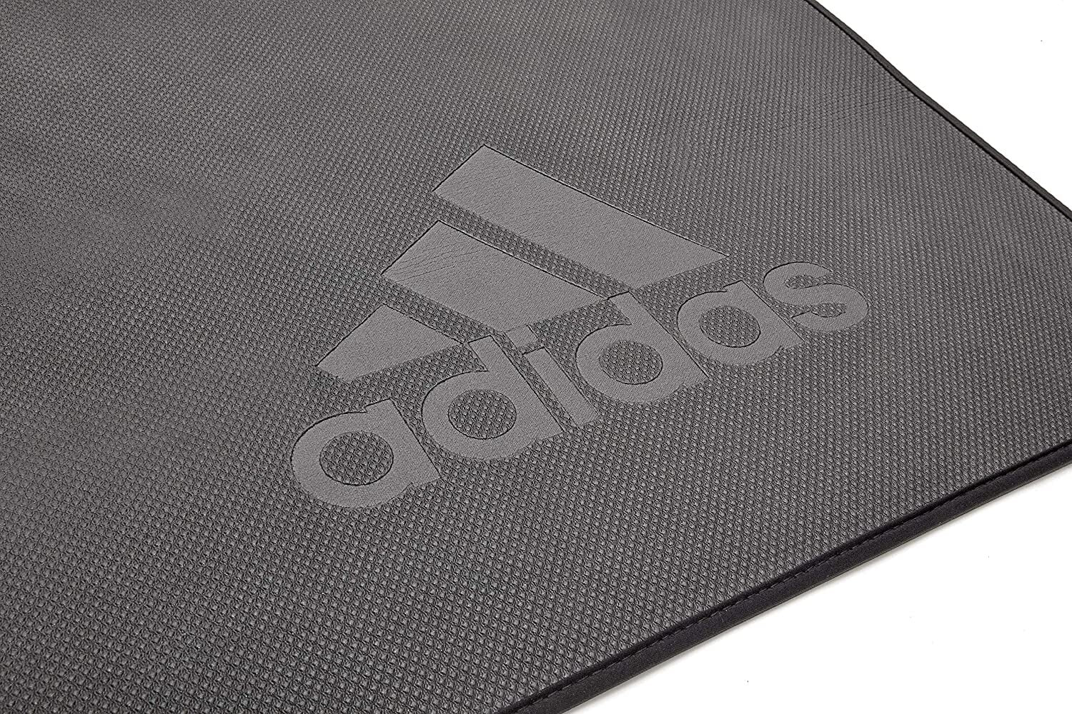 Adidas Professional Yoga Mat Exercise Training Floor Gym Fitness Judo Pilates - Black - The Fight Club