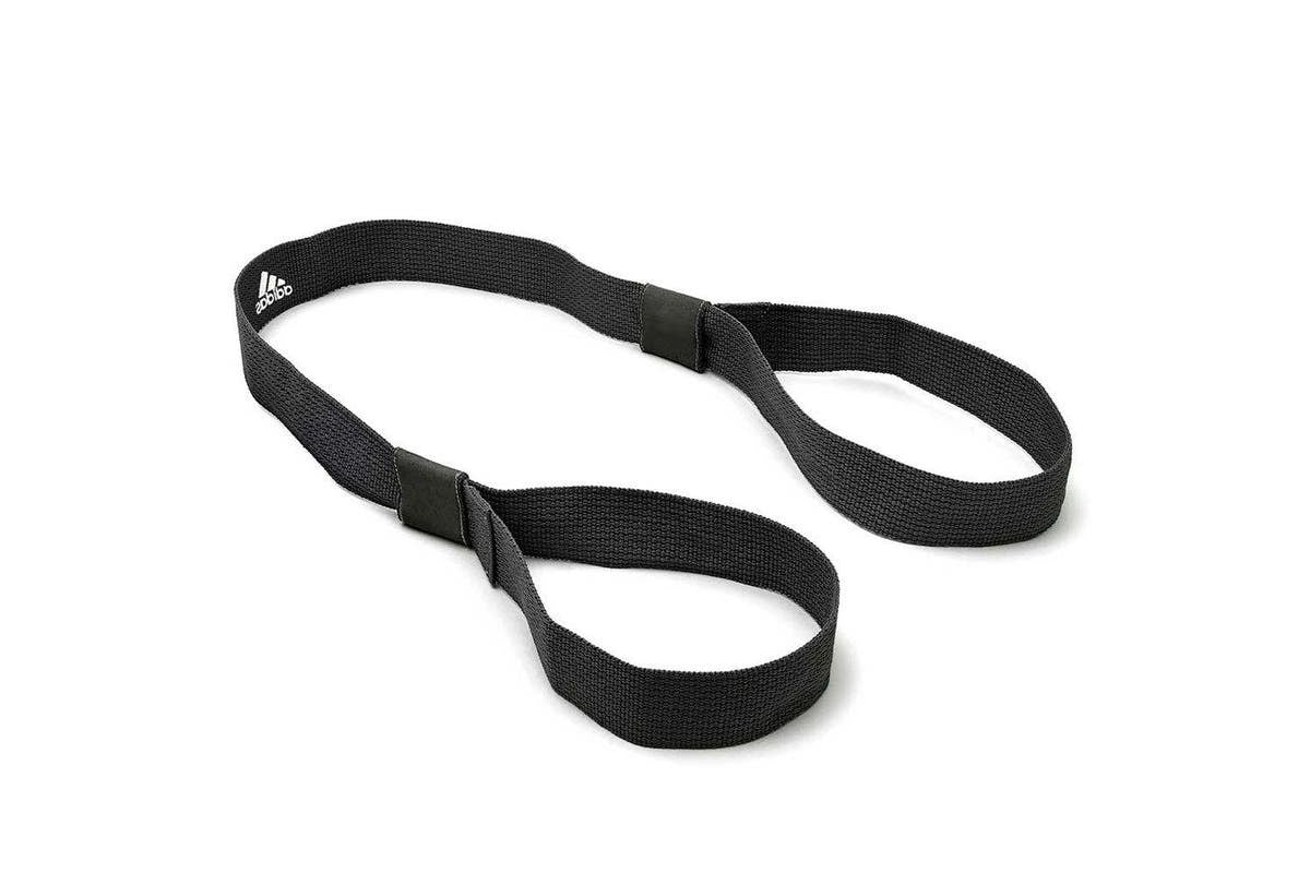 Adidas Shoulder Carry Strap Sling Carrier Adjustable Belt Pilates Yoga Mat Black - The Fight Club