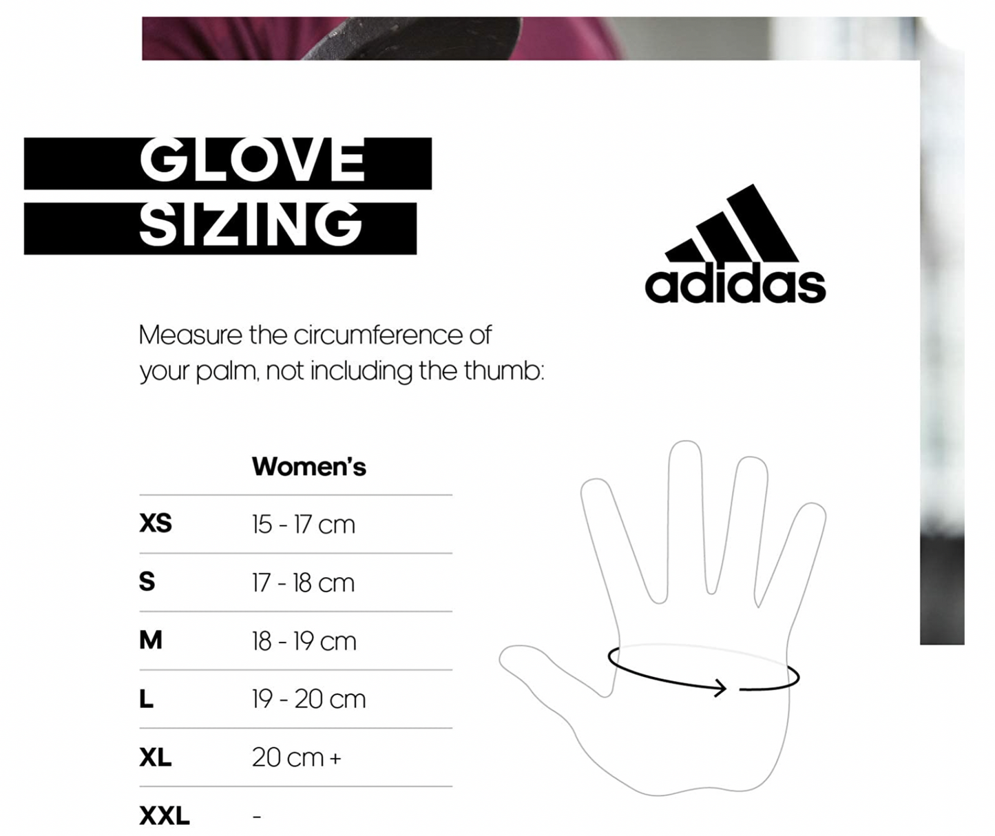 Adidas Climalite Womens Gym Gloves Essential Weight Grip Sports Training - Large - The Fight Club