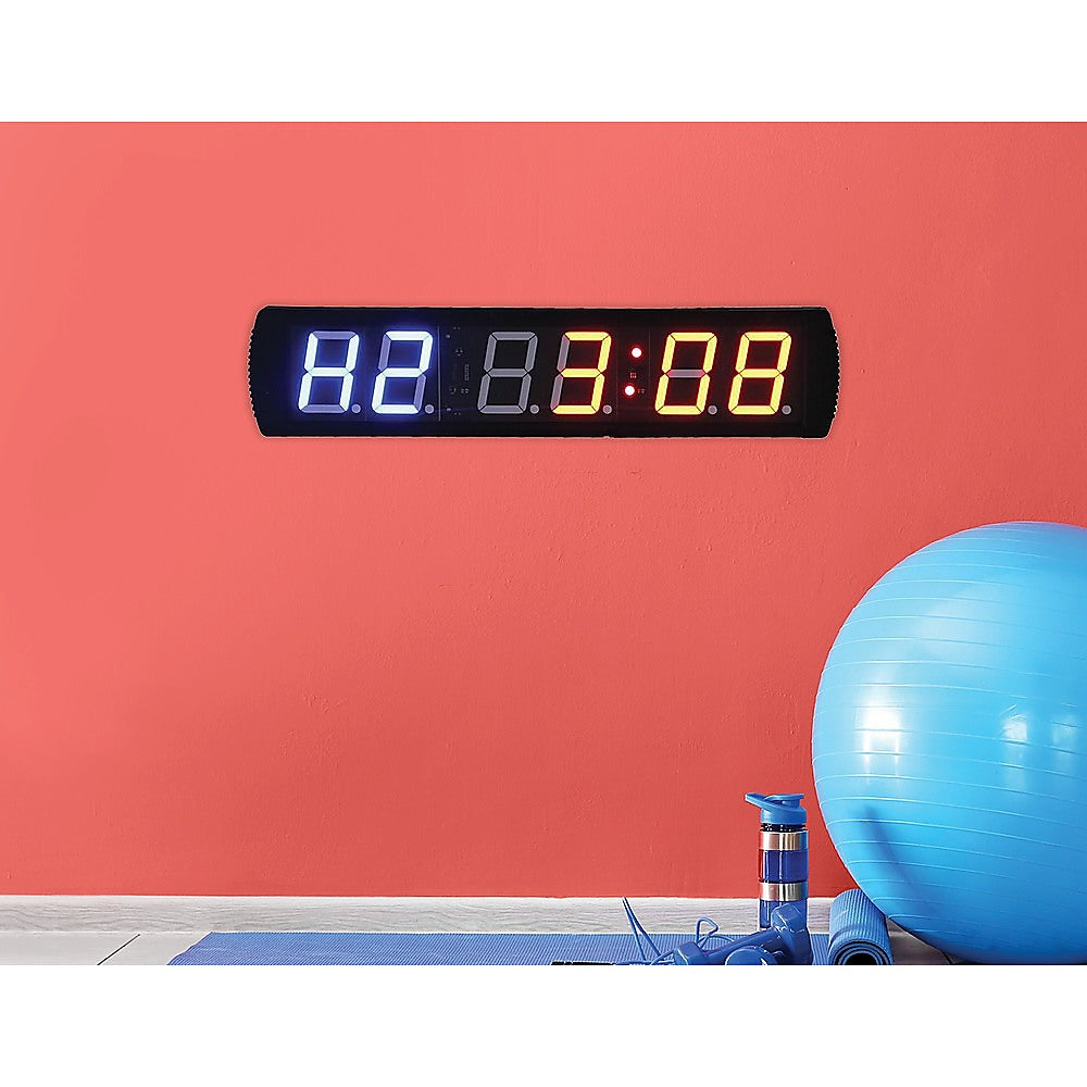 6 Digit Digital Timer Interval Fitness Clock - The Fight Club