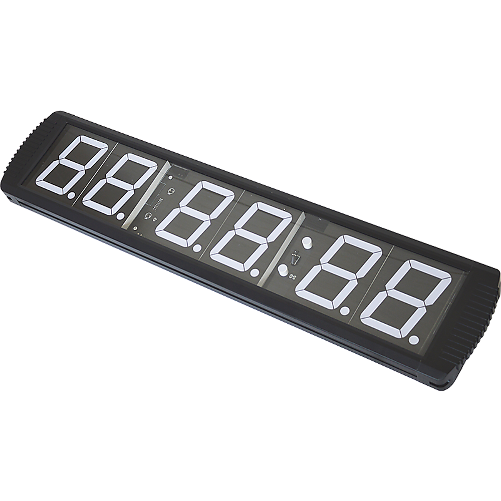 6 Digit Digital Timer Interval Fitness Clock - The Fight Club